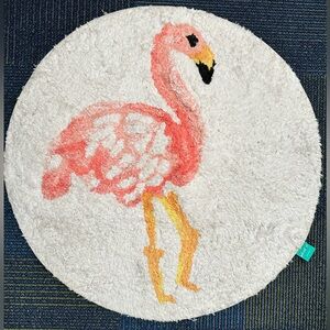 Pillowfort Flamingo Bath Rug